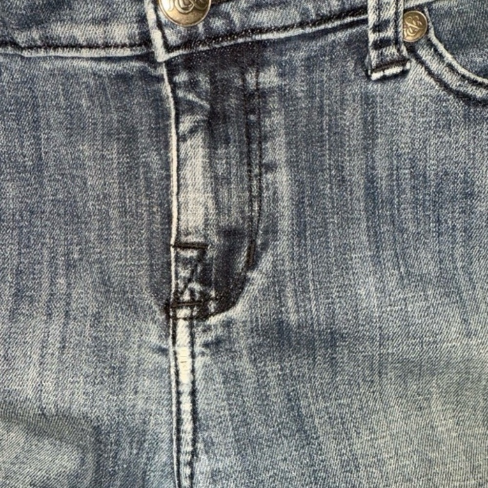 Rock And Republic Bootcut Jeans Blue Size 12 Y2K Mid Rise Stretch Denim✨ - Picture 5 of 9